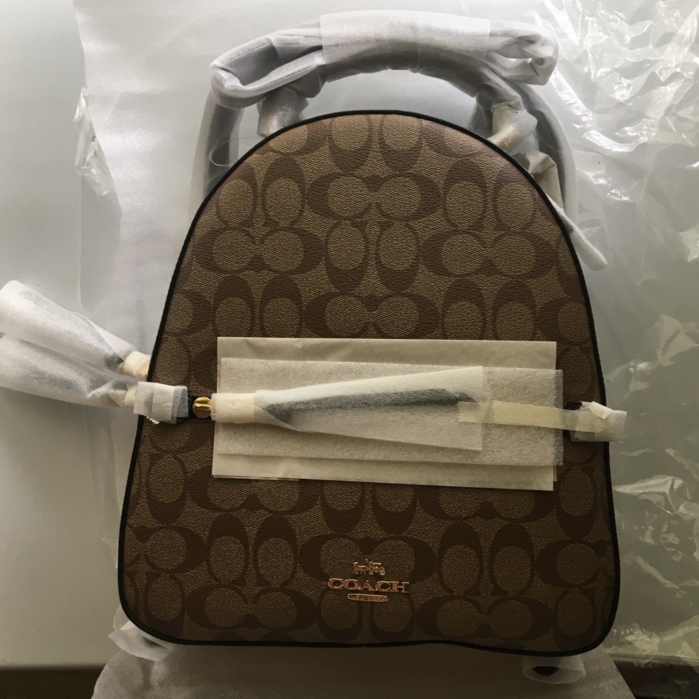 🔥RETIRED😍Coach Jordyn Backpack In Signature Canvas PRICE FIRM - Picture 6 of 11
